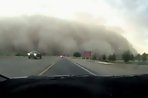 Driving Into a Dust Storm