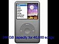 Apple iPod classic 160 GB Black (7th Generation) NEWEST MODEL