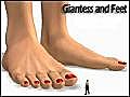 Giantess and feet