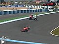 MotoGP GP Espagne 2009 Rossi passe Stoner