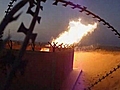 Extremisten setzen Gas-Pipeline in Brand