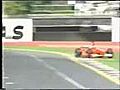 Schumacher Crash in Melbourne 2000