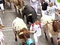 Bull Hit! Runners Trampled in Spain