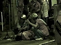 Dramatic footage from night battle in Bangkok