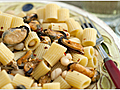 Pasta with Beans and Mussels