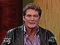 Celebrity interview: David Hasselhoff