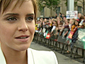 Emma Watson on the Red Carpet in London