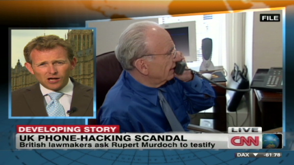 Lawmakers ask Rupert Murdoch to testify