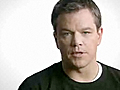 Exclusive Matt Damon Interview