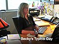 Typical Day for Becky Pickens [HD]