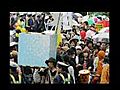「原発止めろ」＝東京・渋谷でデモ行進