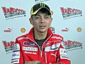 Valentino presenta la sua Ducati