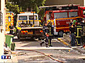 Explosion meurtrière dans un pavillon...