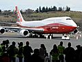 Boeing’s new jumbo makes maiden flight