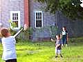 2 year boy plays baseball