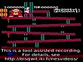 Donkey Kong (NES) - 01:18 (World version,  emulated speedrun) - Phil CÃ´tÃ© (2005)