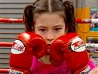 Bam! Father puts daughter,  8, in kickboxing duel