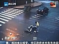 Acróbata motociclista en China