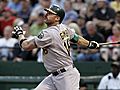 Athletics Release Jason Giambi