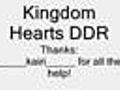 Kingdom Hearts DDR!