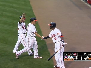 Markakis&#039; two-run single