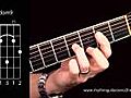 How to Play a Dominant 9 Chord on the Acoustic Guitar