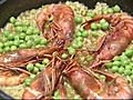 El arroz con gambas y guisantes de Imma Crosas