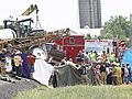 Raw Video: 5 killed,  9 hurt in tractor collision
