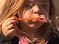 Bubble-blowers Try to Break World Record