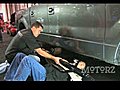 N-Fab Nerf Steps Installation @ SEMA Show 2009