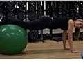 Exercise Plan - Abdominal Workouts on a Swiss Ball