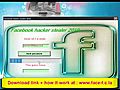 FACEBOOK PASSWORD HACK 29.07.2010 [ Video HD ]