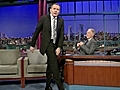 David Letterman - Bryan Cranston Gets Naked