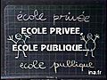 Ecole privée école publique