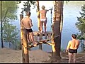 Failed Girl On A Rope Swing