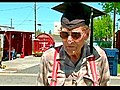 Man graduates college 79 years late