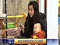 Baby friendly cafe