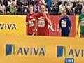 Aviva Athletics Legends race with Telegraph runners