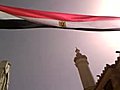 ربط علم مصر بين كنيسة القديسين و الجامع