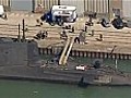 Aftermath of nuclear submarine shooting in Southampton