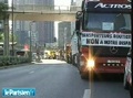 Opération &quot;Escargot&quot; des routiers en Ile-de-France