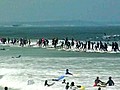 100 People Surf 1 Wave