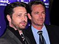 Jason Priestley & Luke Perry Take A Trip Down 