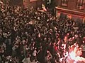 Algeria fans erupt on the streets of France
