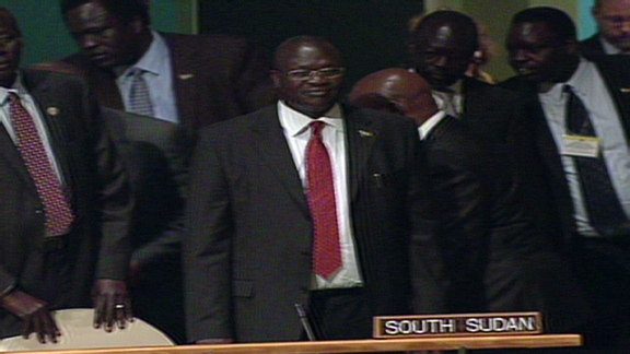 South Sudan becomes newest U.N. member