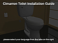 Cimarron (TM) Toilet Installation,  Step 1