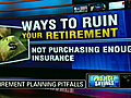 Retirement planning pitfalls