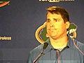 Florida coach Will Muschamp discusses the Gators&#039; lines