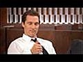 Lincoln Lawyer Matthew McConaughey Interview Clip 2