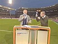 Reporter Almost Hit By Invisible Soccer Ball